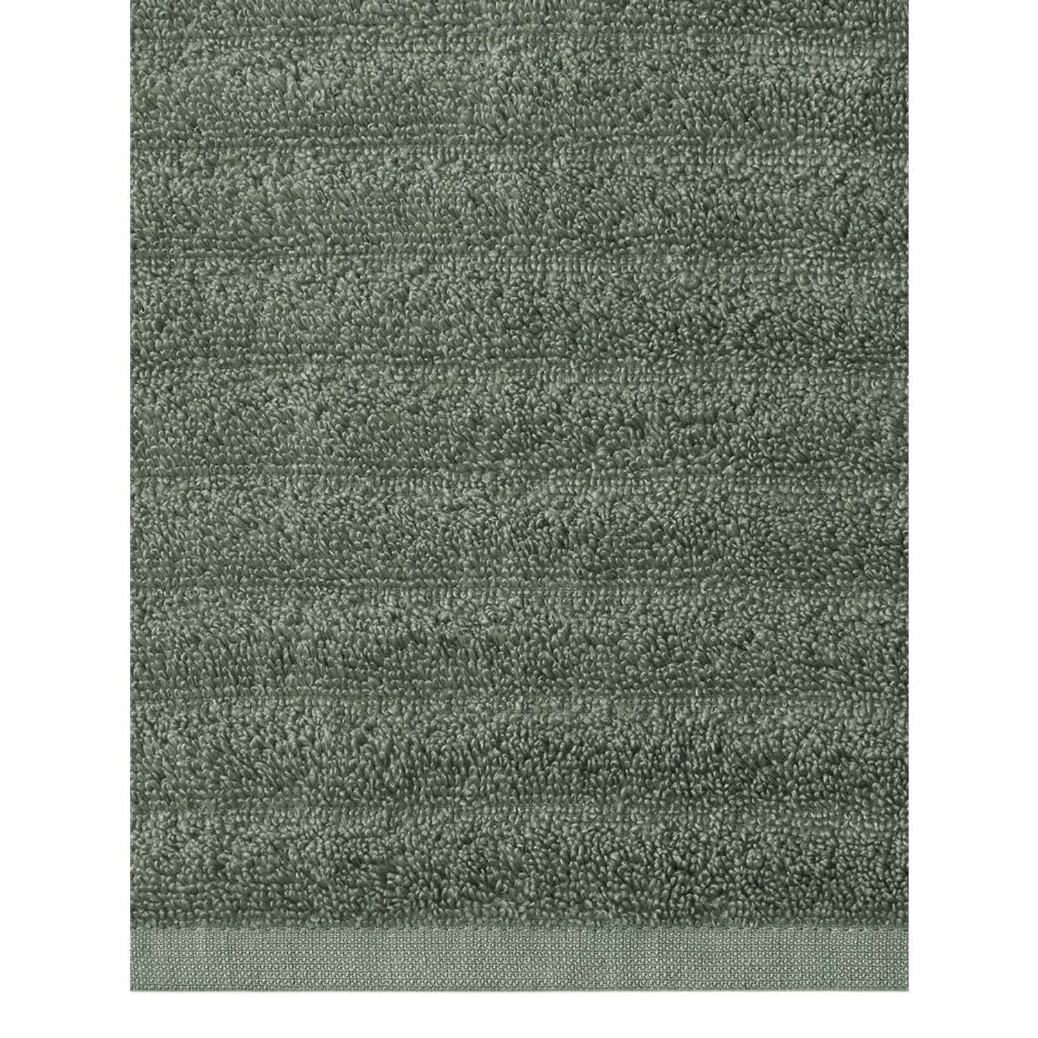 Полотенце махровое LUCKY Волна 40x60 см 100% хлопок зеленый - фото 5
