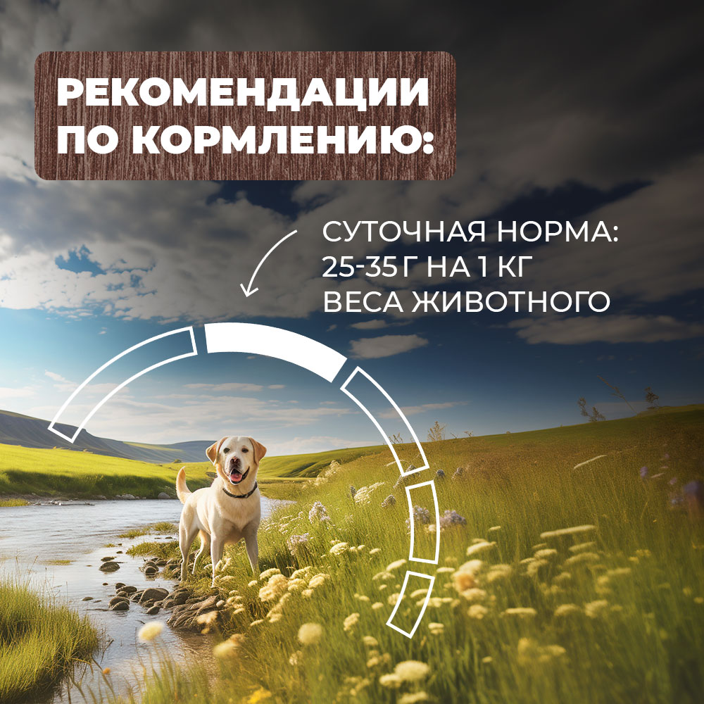Корм для собак Родные корма теленок с рисом по-кубански 970г - фото 5