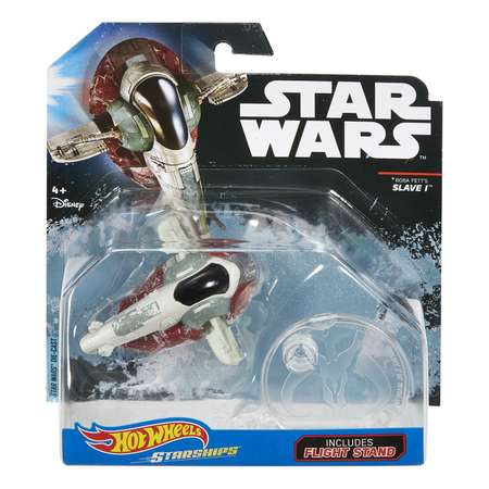 Звездолет Hot Wheels Star Wars Раб I Бобы Фетта DXX58