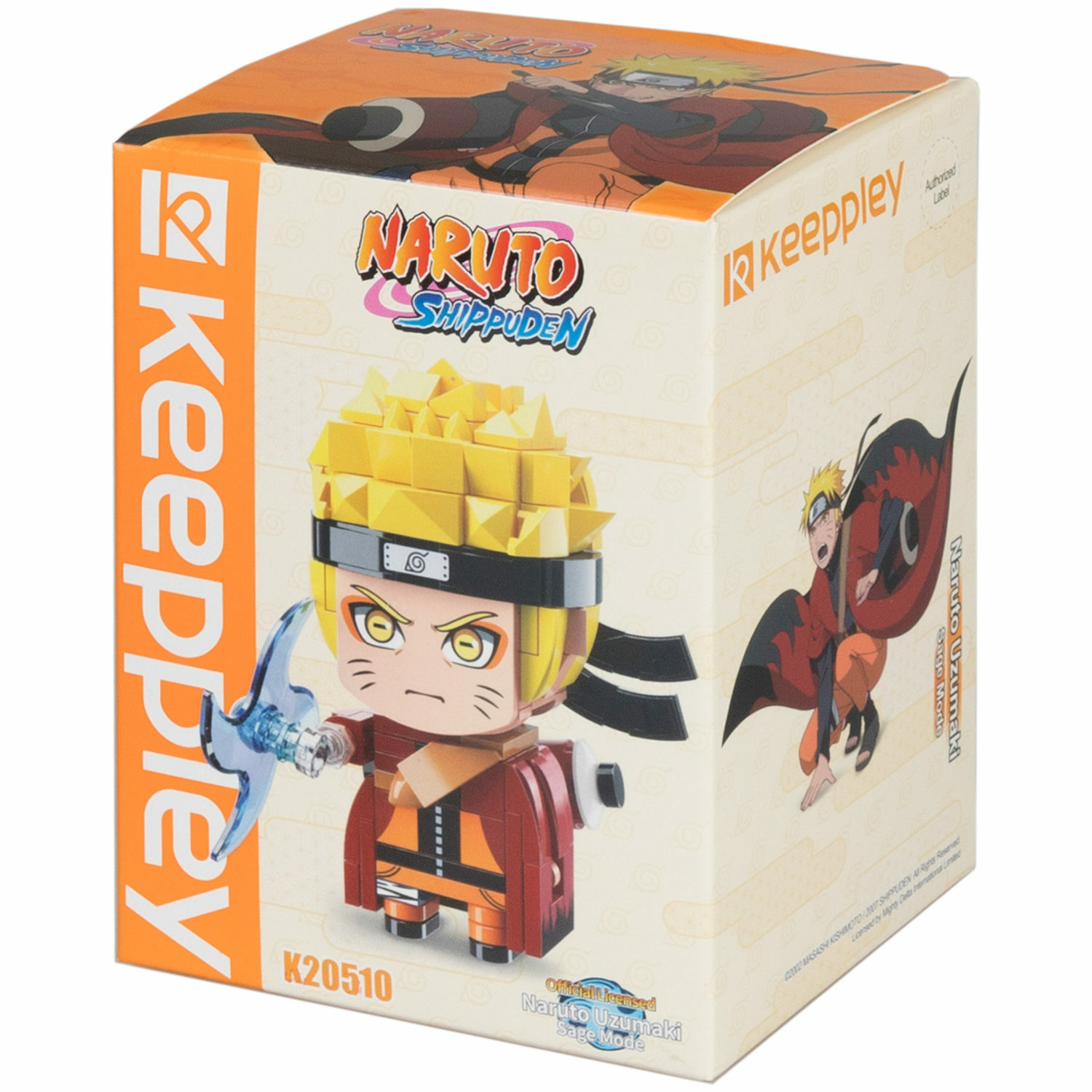 3d конструктор аниме Наруто Узумаки Naruto детский фигурка в подарочной коробке 364 детали - фото 6