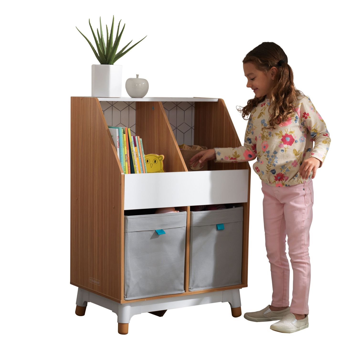 Комплект мебели KidKraft Система хранения KidKraft Mid Century 15430_KE - фото 12