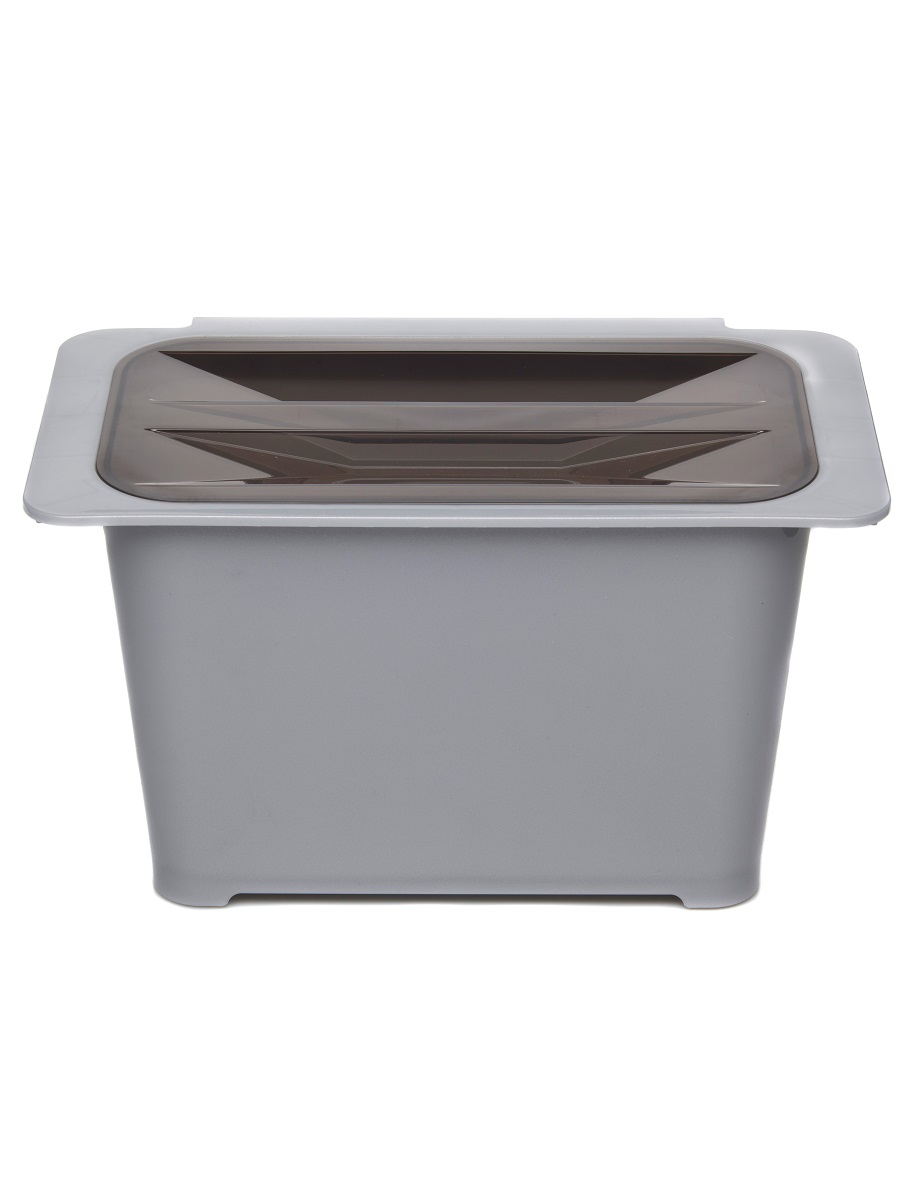 Контейнер для мусора NAVAKO Eta 5 Metallic Grey - фото 2
