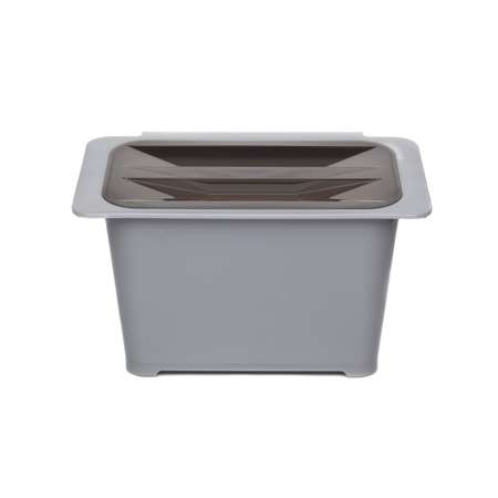 Контейнер для мусора NAVAKO Eta 5 Metallic Grey