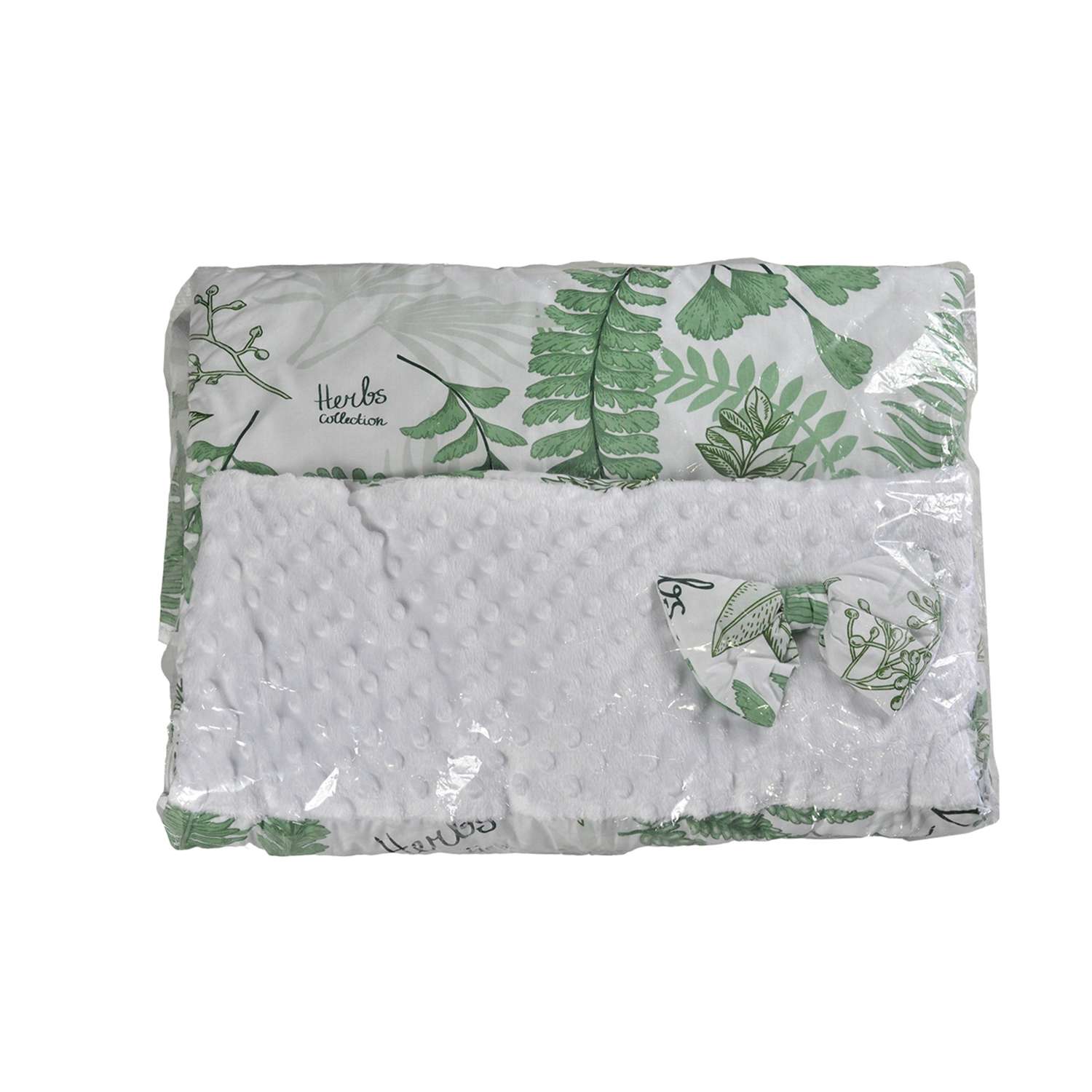 Спальный мешок AmaroBaby детский EXCLUSIVE Soft Collection Папоротники - фото 2