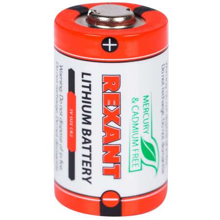 Литиевая батарейка REXANT тип CR2