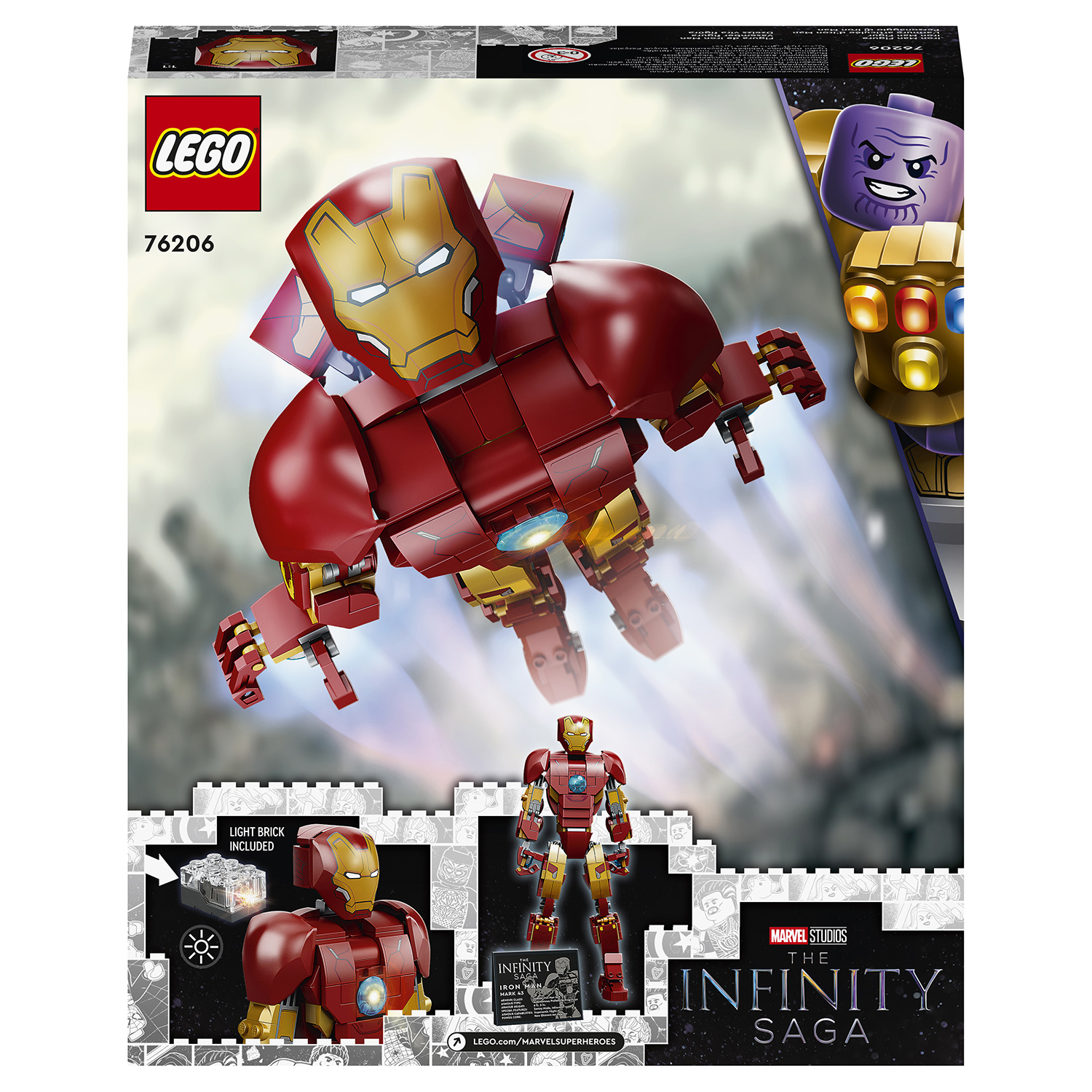 Конструктор LEGO Super Heroes tbd LSH 5 2022 76206 купить по цене 4799 ₽ в  интернет-магазине Детский мир