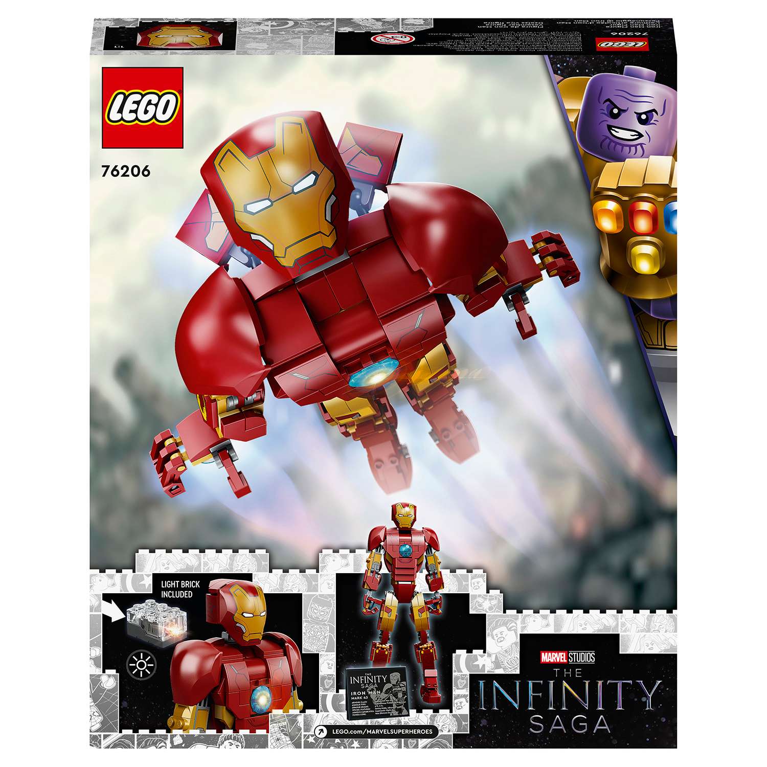 Конструктор LEGO Super Heroes tbd LSH 5 2022 76206 - фото 3