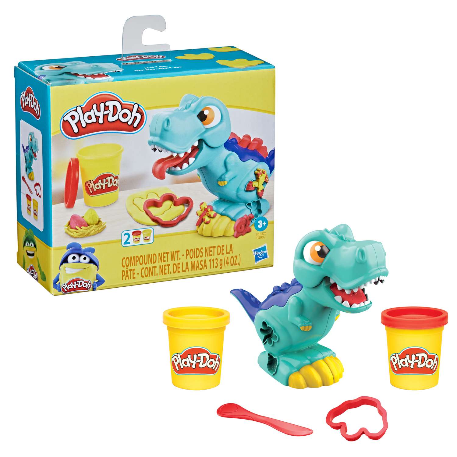 Набор игровой Play-Doh Ти-Рекс мини F1337EU4 - фото 4