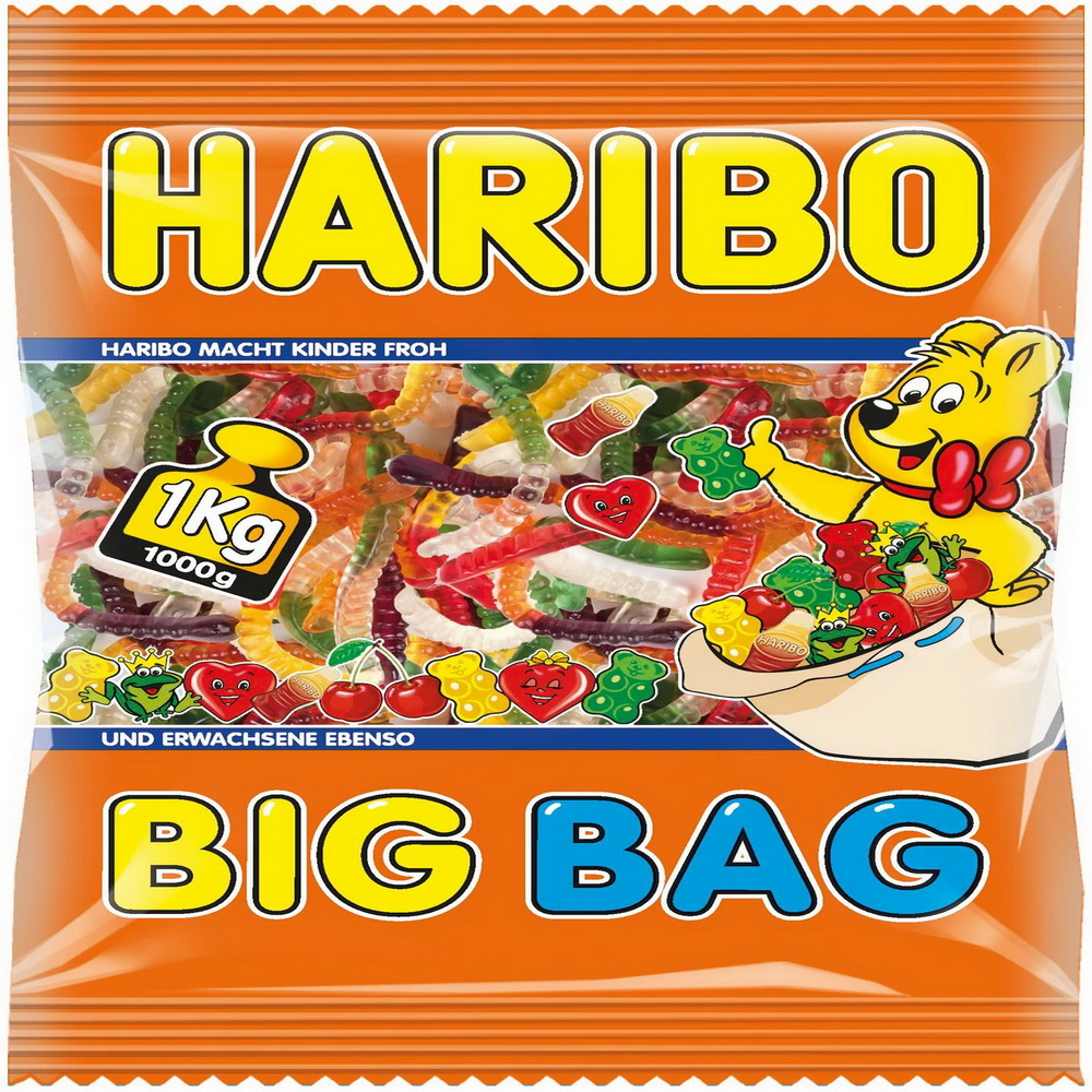 Мармелад <b>Haribo</b> жевательный в форме червячков - фото 1. 