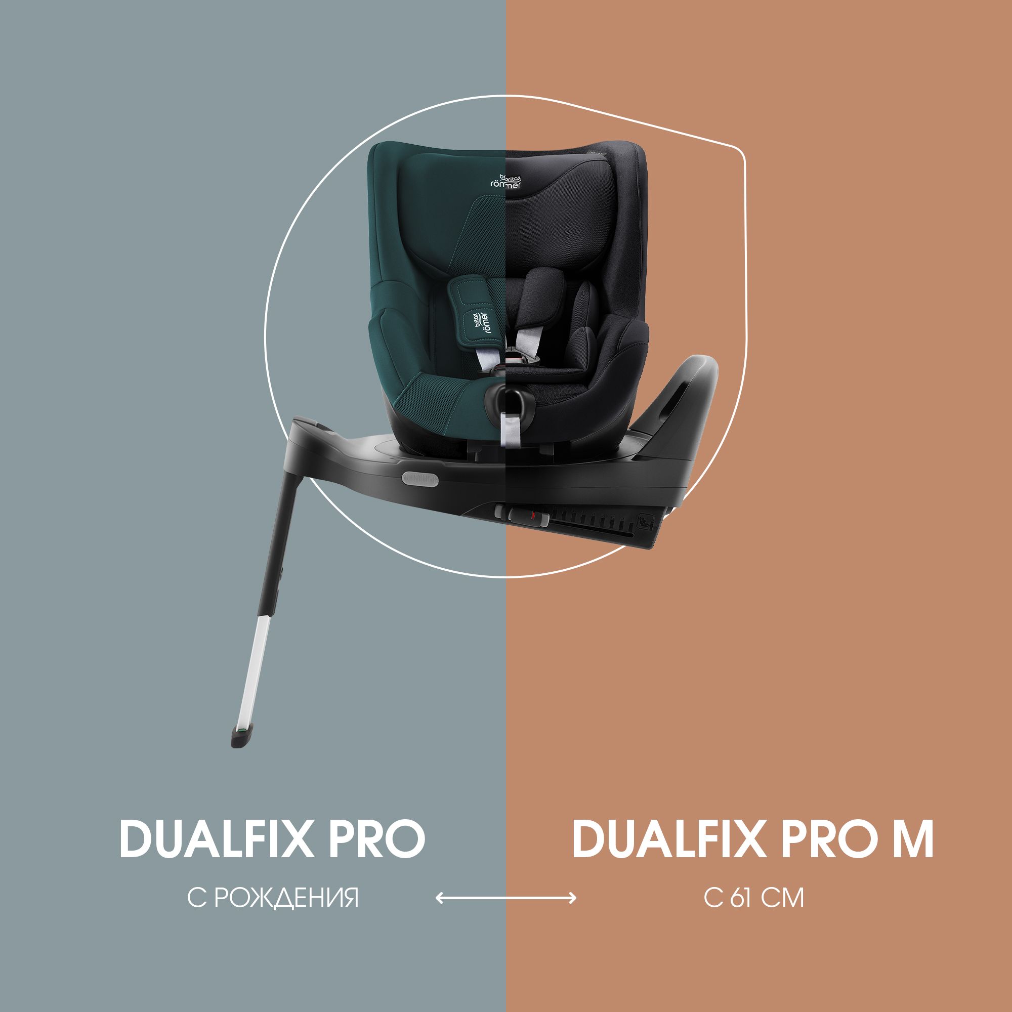 Детское автокресло Britax Roemer Dualfix Pro M Style Carbon Black с 3 месяцев до 4 лет ростом 61-105 см до 19 кг - фото 13