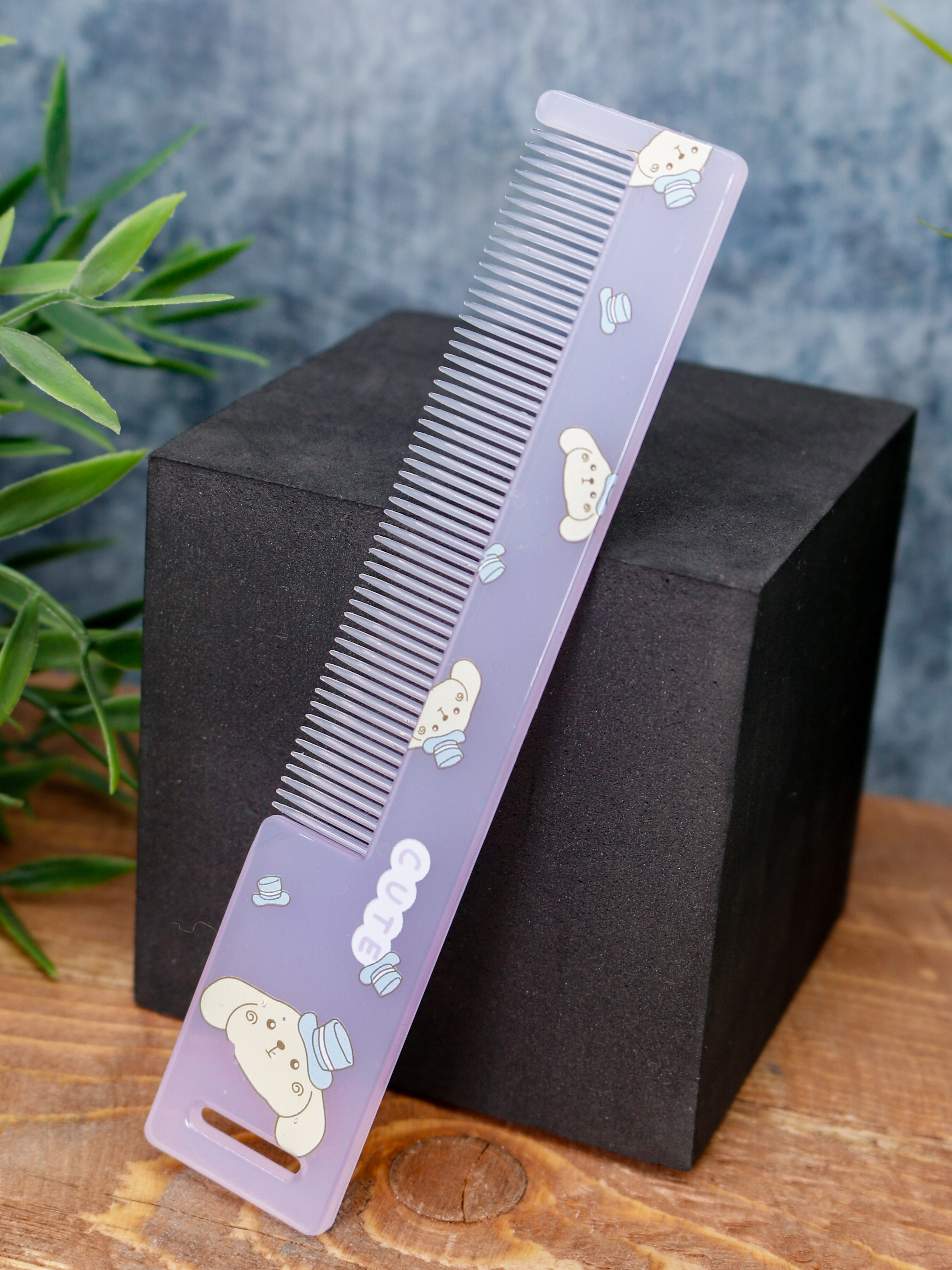 Расческа iLikeGift Ruler dog purple - фото 3