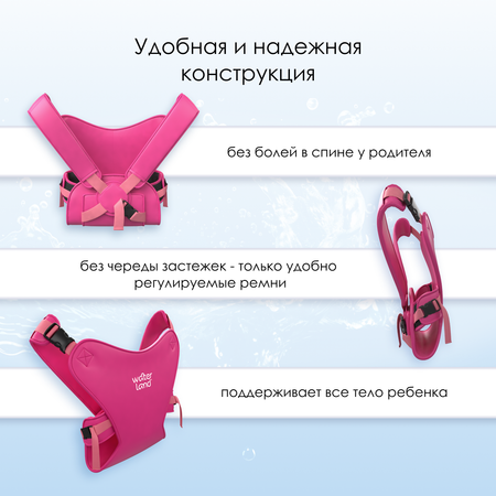 Рюкзак-переноска WaterLand Pink flamingo