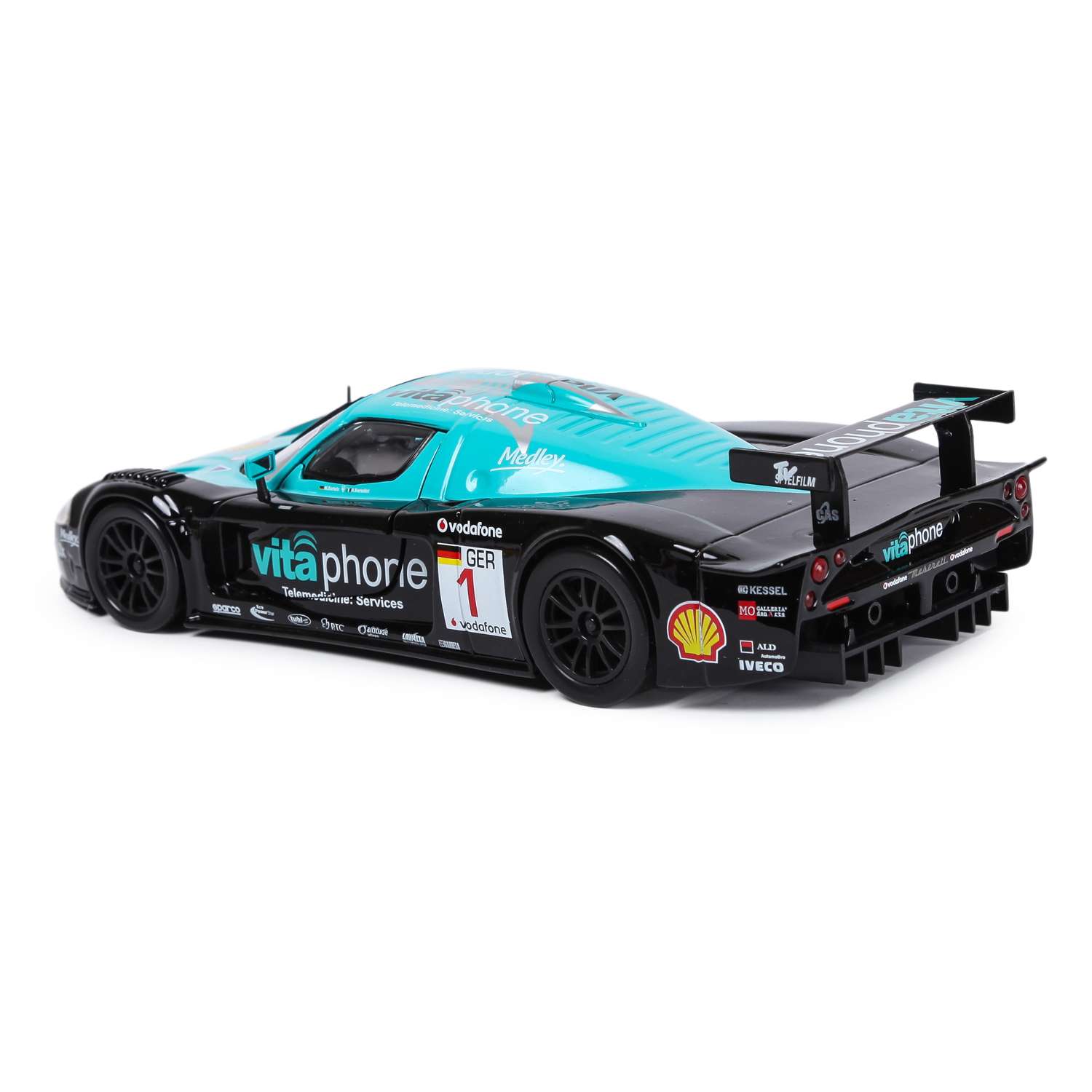 Машина BBurago 1:24 Maserati Mc12 18-28004 18-28004 - фото 3