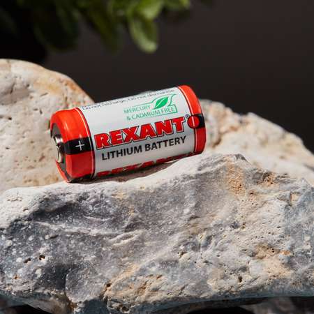 Литиевая батарейка REXANT тип CR123