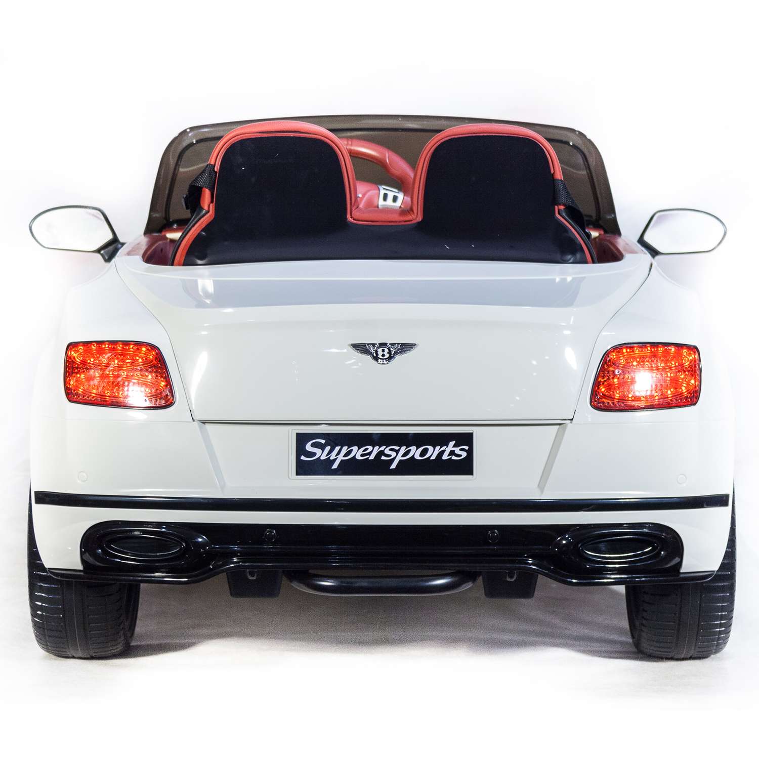 Электромобиль TOYLAND Bentley Continental Supersports белый - фото 6