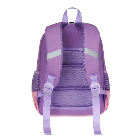 Рюкзак TORBER CLASS X Mini сиреневый розовый с орнаментом и Мешок для сменной обуви