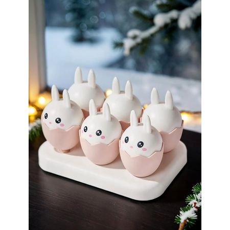 Формочки для мороженого iLikeGift Bunny white