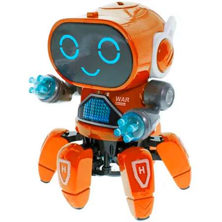 Интерактивная игрушка Avocadoffka Robot Bot Pioneer оранжевый