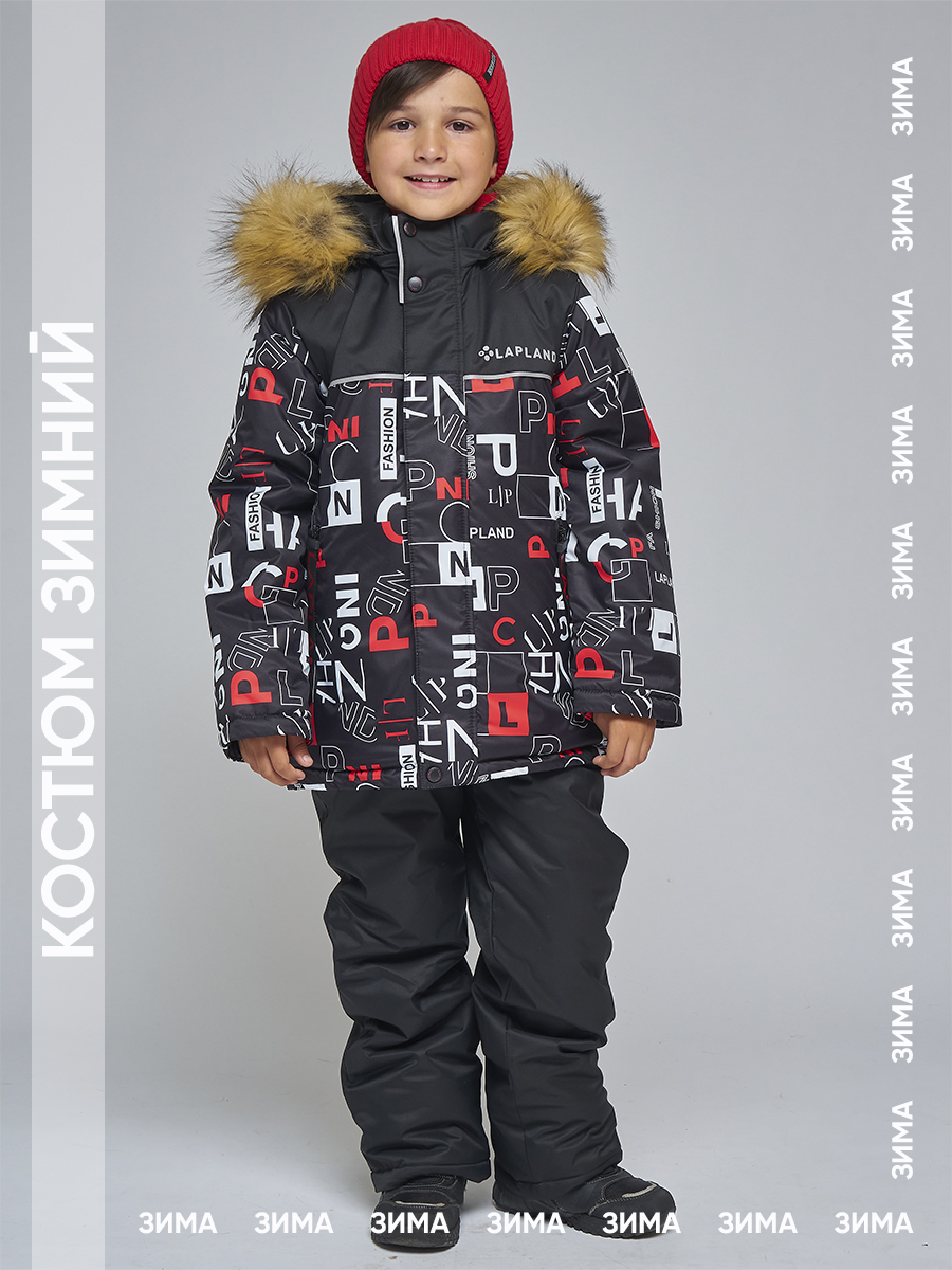 Куртка и брюки Lapland КМ17-8Винтаж/Красный - фото 8