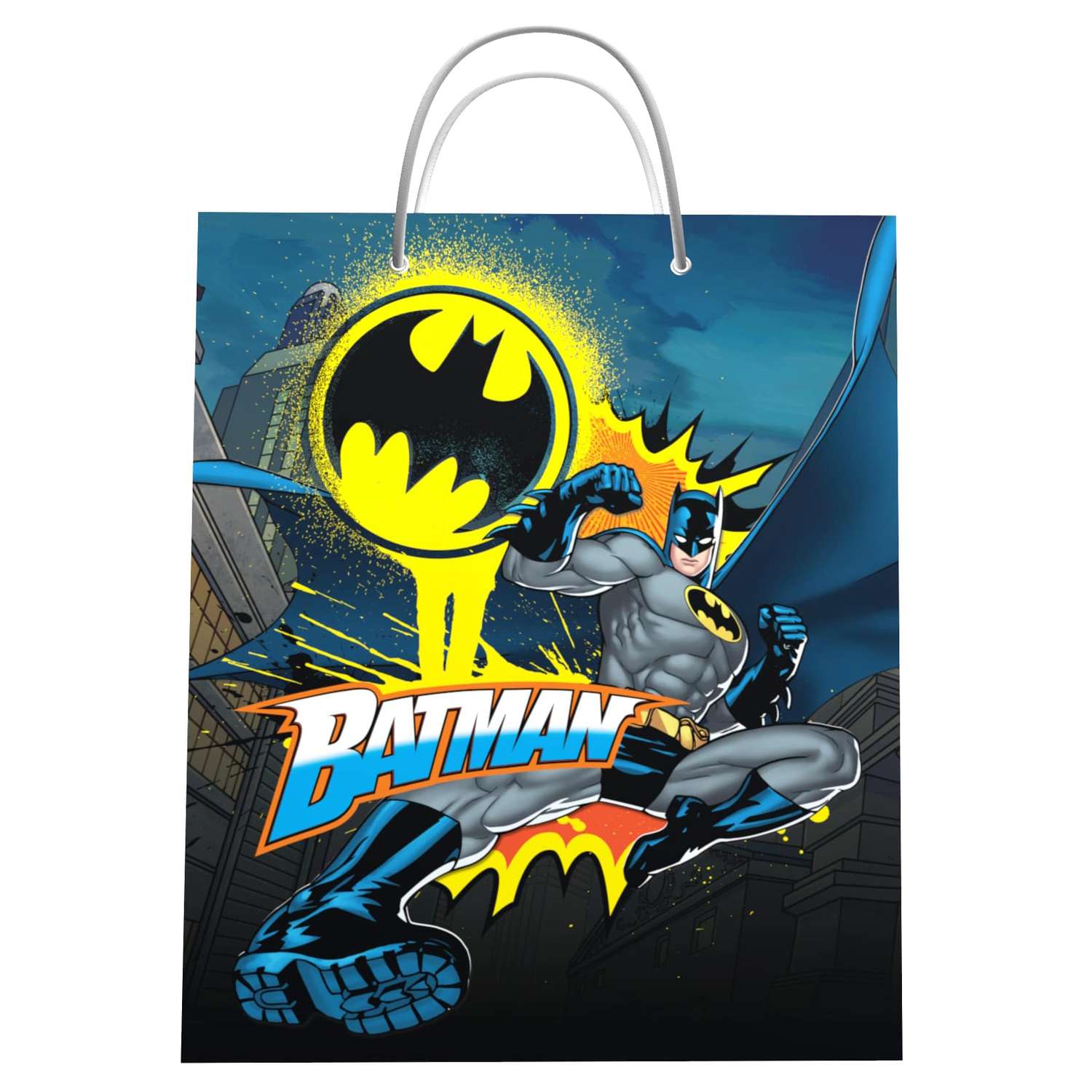 Пакет подарочный ND PLAY Batman 33*40*15 см 292313 - фото 1