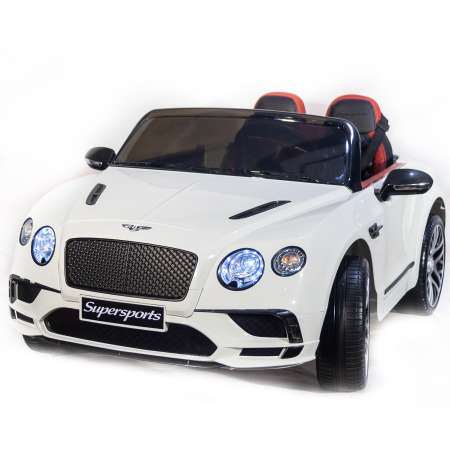 Электромобиль TOYLAND Bentley Continental Supersports белый