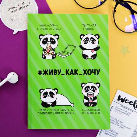 Подарочный набор ArtFox «Панда. Моя счастливая жизнь»