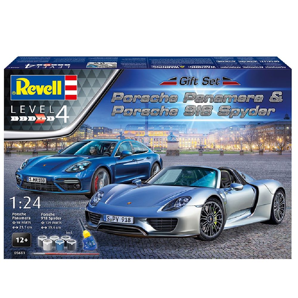 Модель для сборки Revell Porsche Set 05681 - фото 1