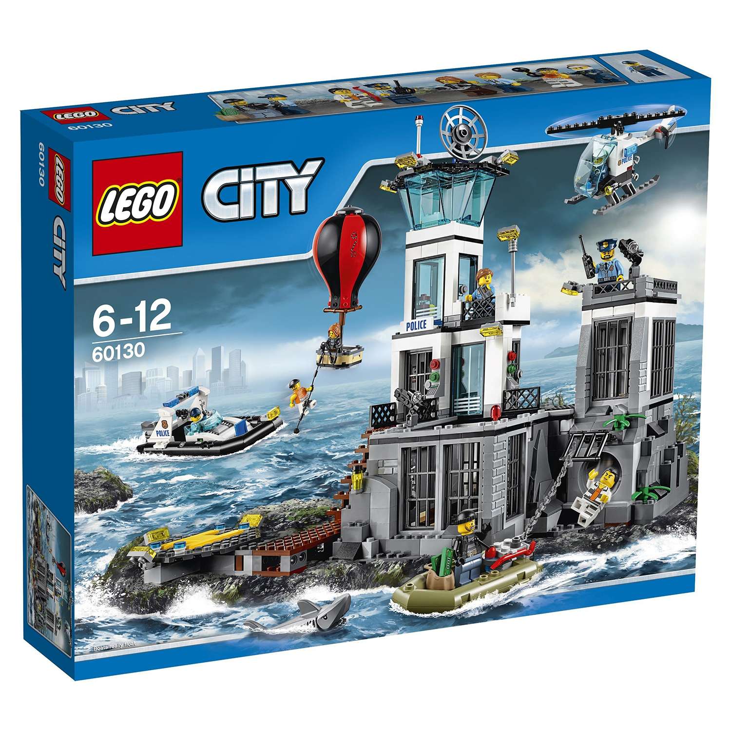 Конструктор LEGO City Police Остров-тюрьма (60130) - фото 3