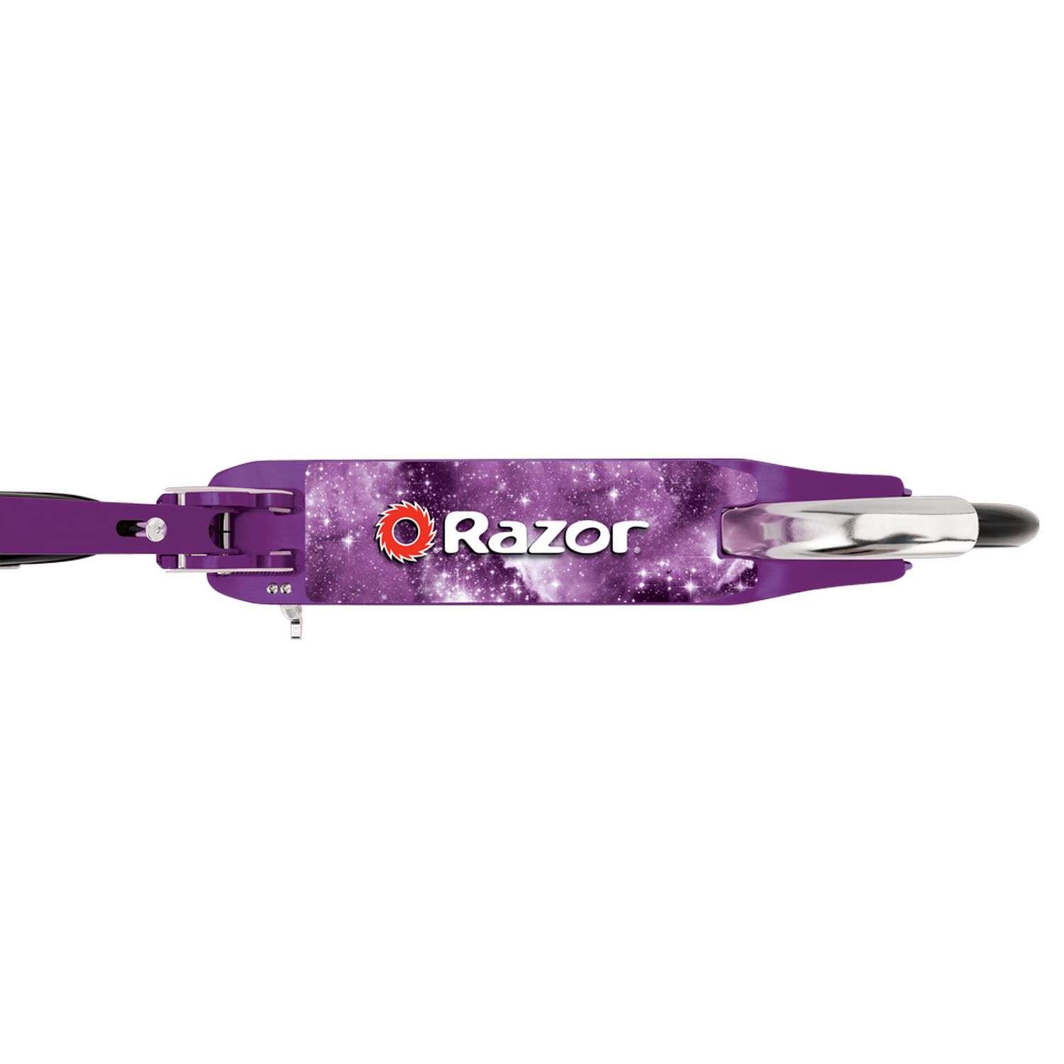 Самокат RAZOR A5 Lux фиолетовый - городской складной лёгкий для детей и взрослых - фото 6
