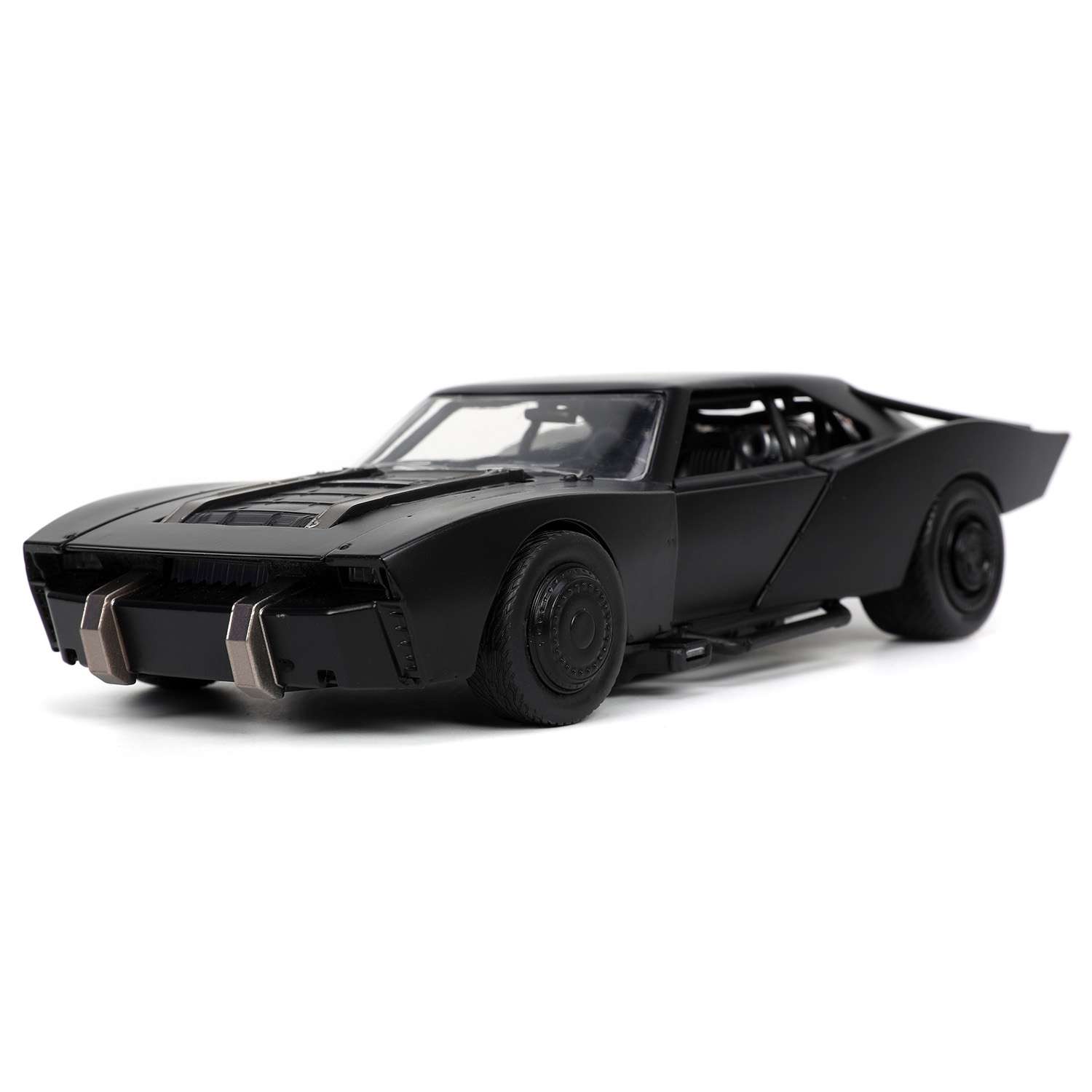 Машина Jada Batman 1:24 Batmobile 2021 с фигуркой Batman 32731 Черная ТоуR64 ТоуR64 - фото 2