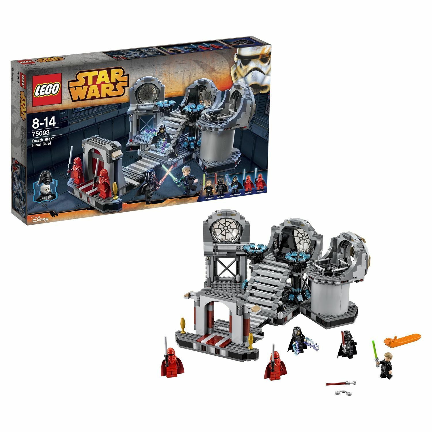 Конструктор LEGO Star Wars TM Звезда Смерти™ - Последняя схватка (75093)  купить по цене 7499 ₽ в интернет-магазине Детский мир