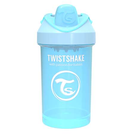 Поильник-непроливайка Twistshake Пастельный синий 300 мл 8 мес+