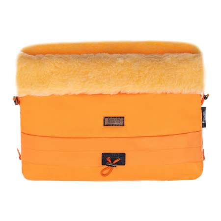 Муфта для коляски Nuovita меховая Alaska Pesco Оранжевый