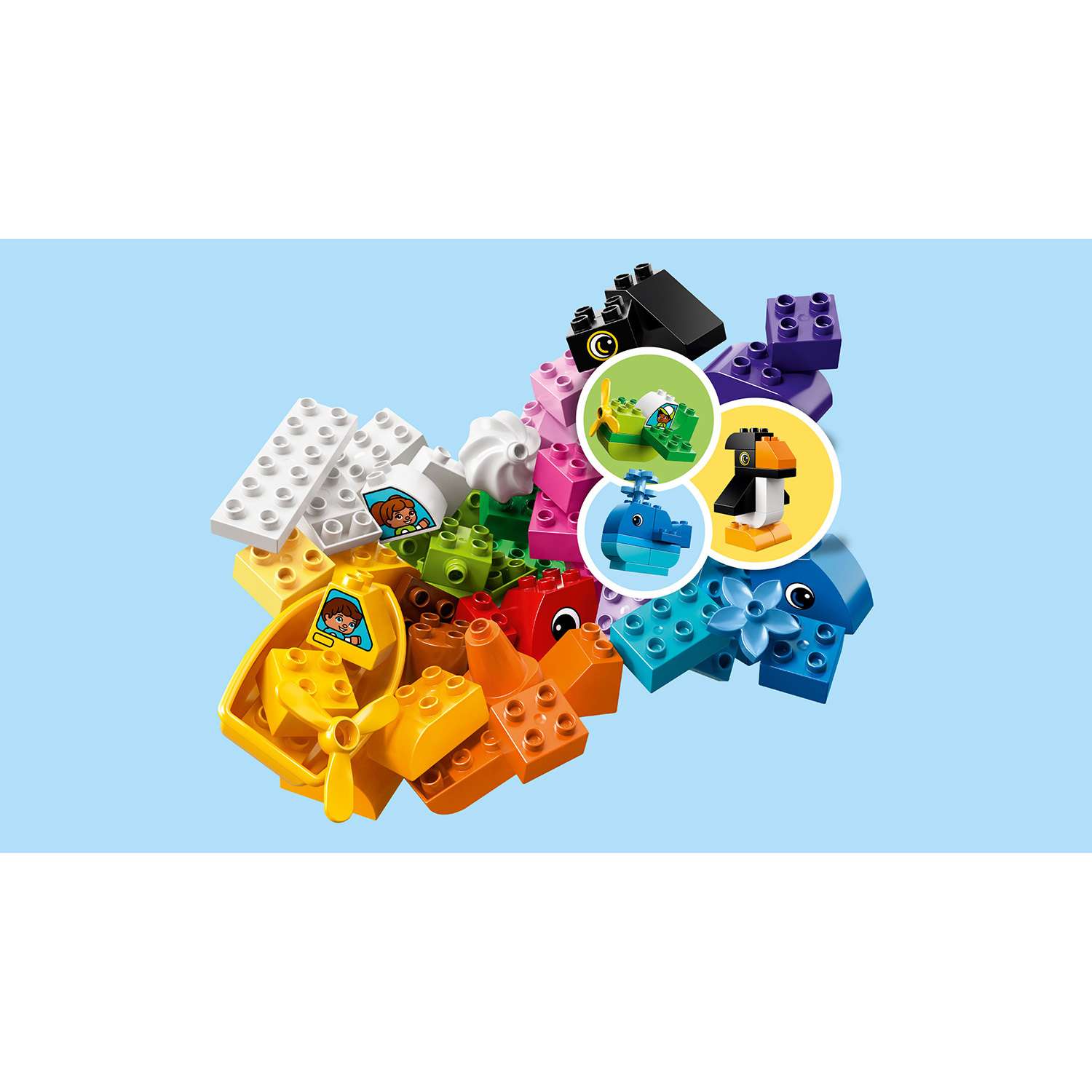 Конструктор LEGO Весёлые кубики DUPLO My First (10865) - фото 4