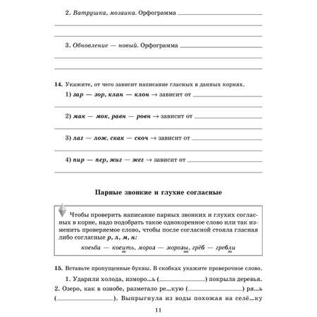 Книга ИД Литера Все правила русского языка в тренировочных упражнениях с 8 по 9 классы.