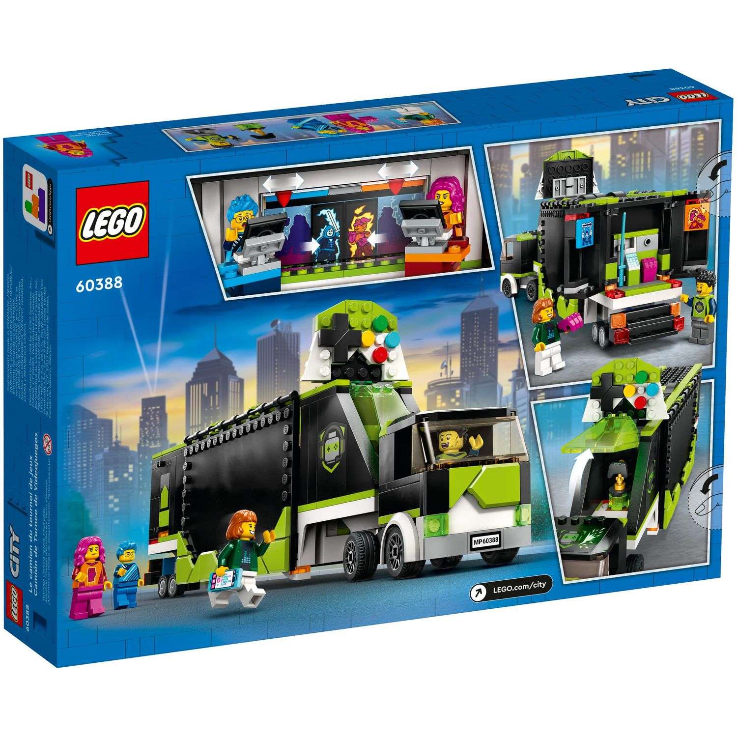 Конструктор LEGO City Геймерский грузовик 60388 - фото 8