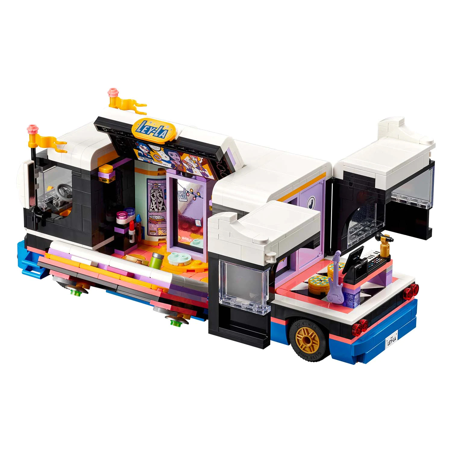 Конструктор LEGO Friends Автобус Поп-звезды блочный - фото 7