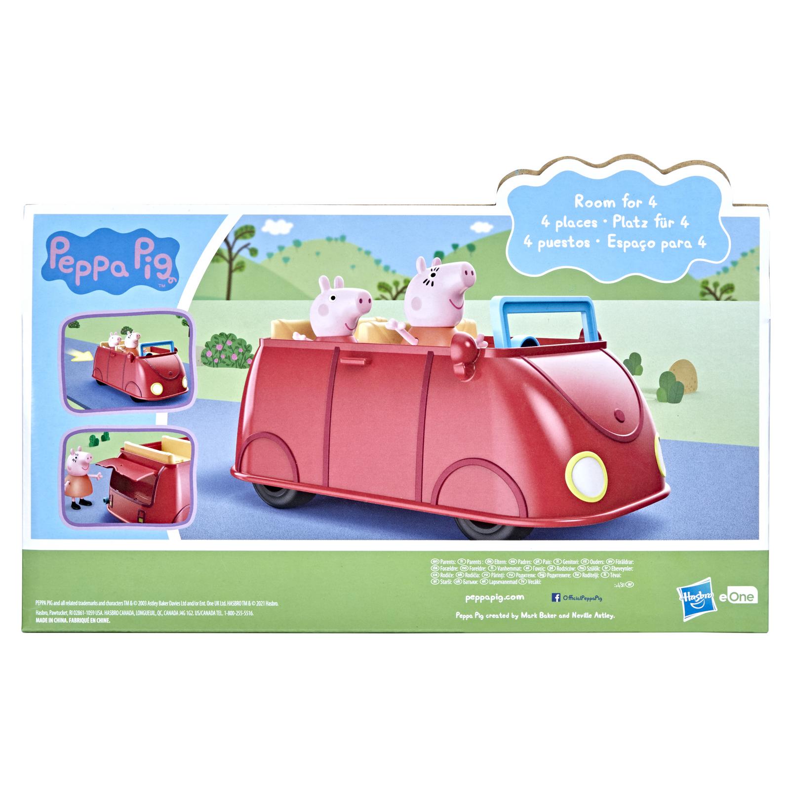 Набор игровой Peppa Pig Семейный автомобиль свинки Пеппы F21845L0 купить по  цене 1399 ₽ в интернет-магазине Детский мир