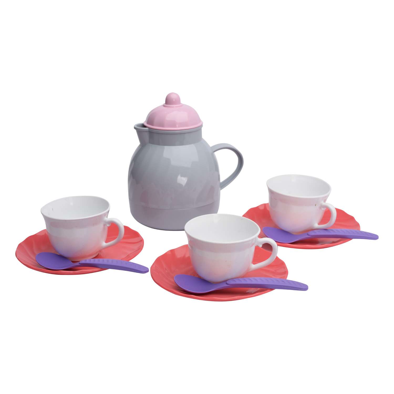 Набор Росигрушка чайный Розовый зефир (11 деталей) - фото 1