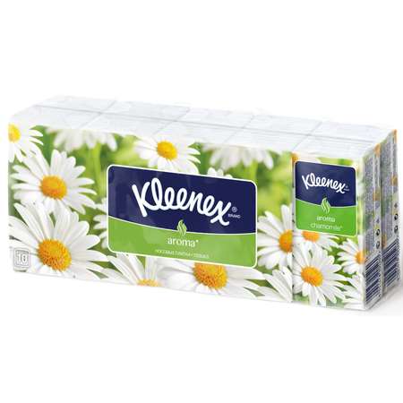Бумажные платочки Kleenex 10 шт.