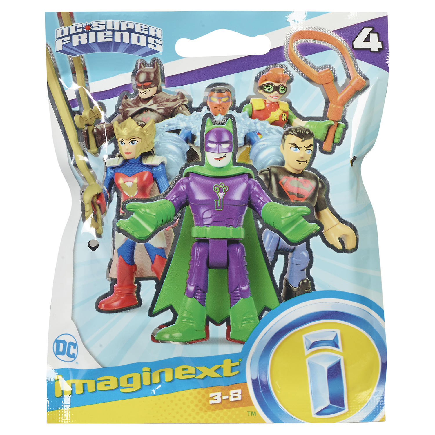 Фигурки IMAGINEXT Персонажи (дисплей) DC Super Friends в ассортименте - фото 12