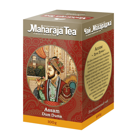 Чай Maharaja Ассам Дум дума индийский черный байховый 100г