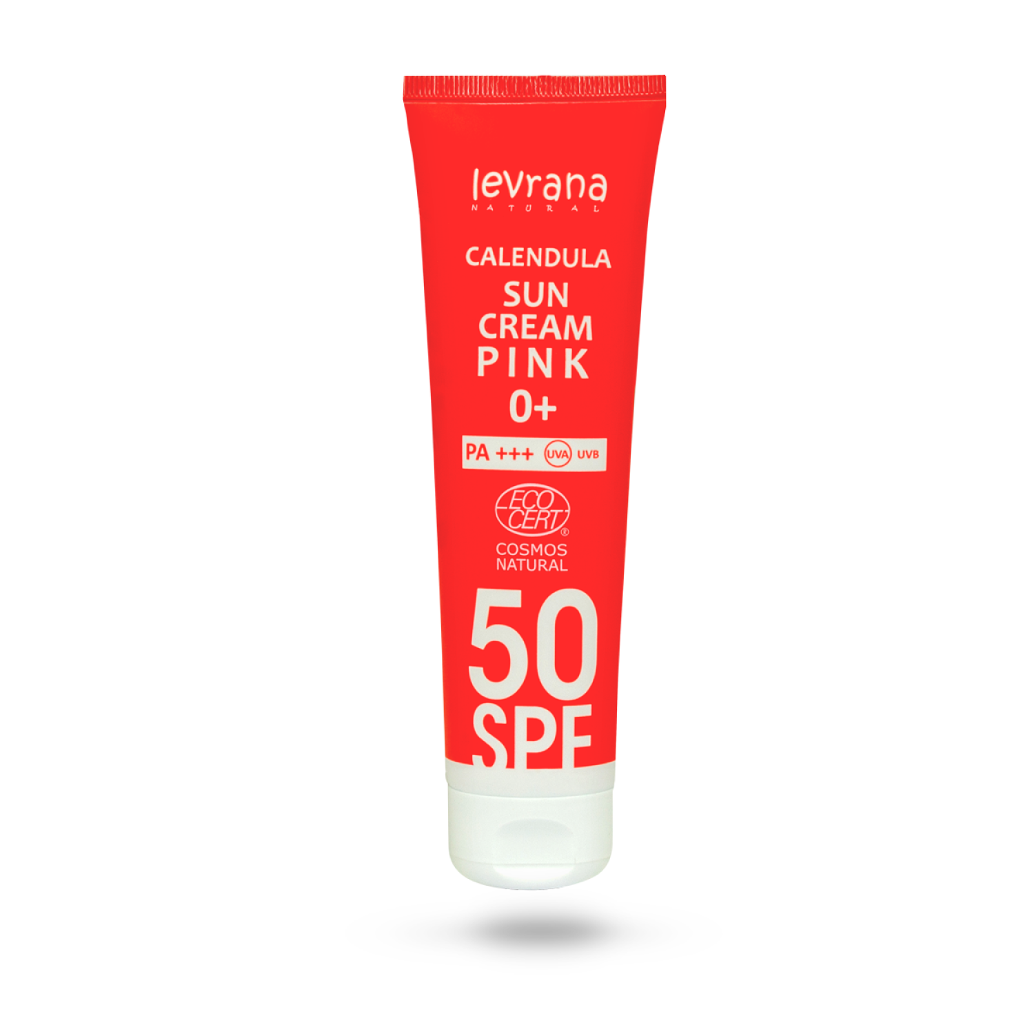 Крем солнцезащитный Levrana для лица и тела «Календула 50SPF Pink 0+» 100 мл - фото 1
