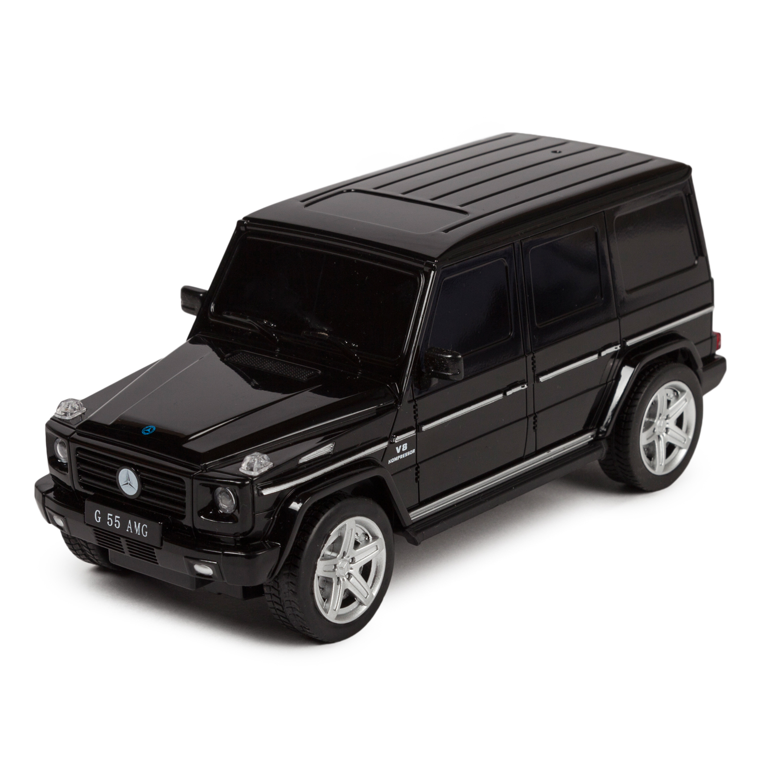 Машинка на радиоуправлении Mobicaro Mercedes-Benz G55 1:24 Чёрная купить по  цене 869 ₽ в интернет-магазине Детский мир