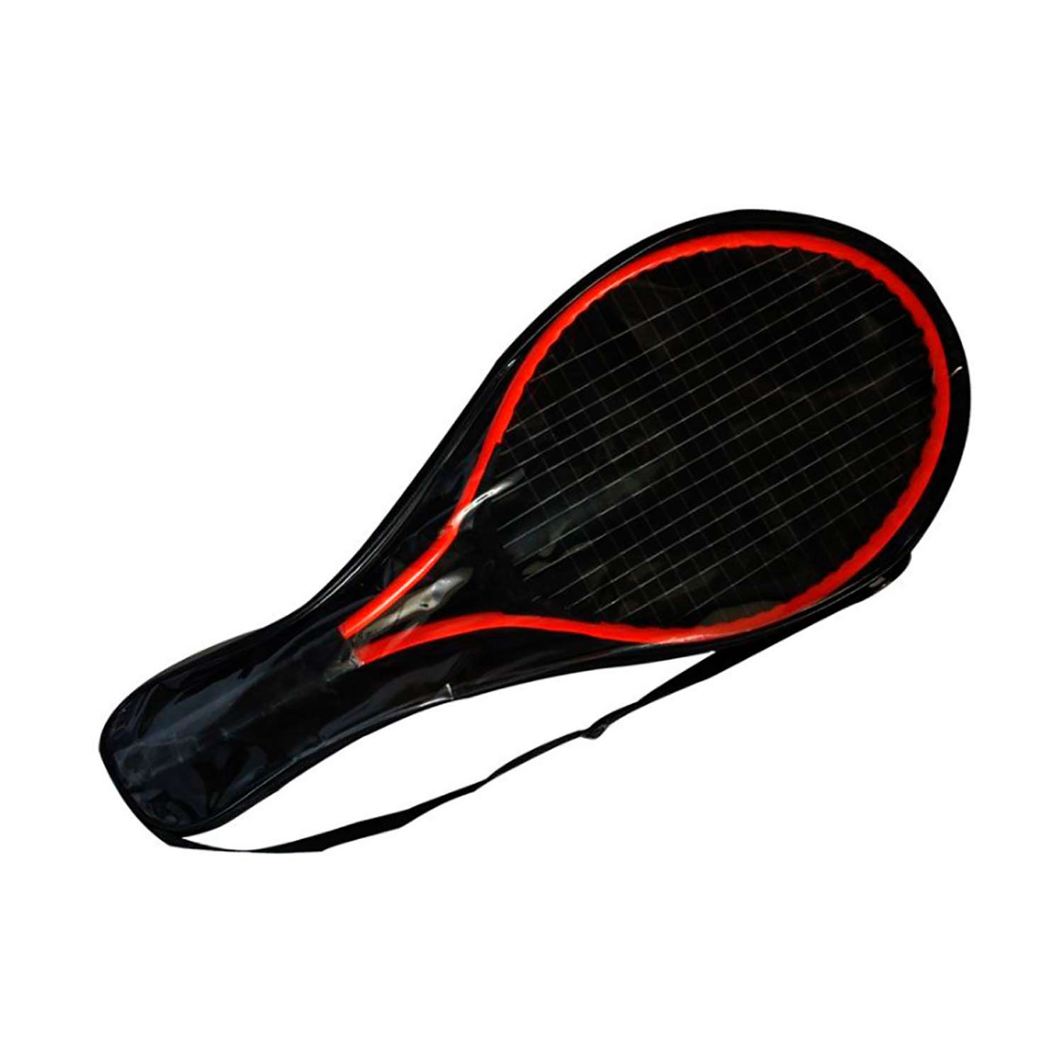 Ракетка Ecos для игры в теннис в чехле черный - фото 1