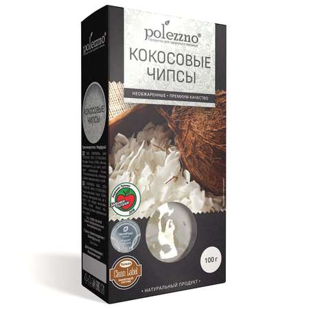 Чипсы Polezzno кокосовые 100г