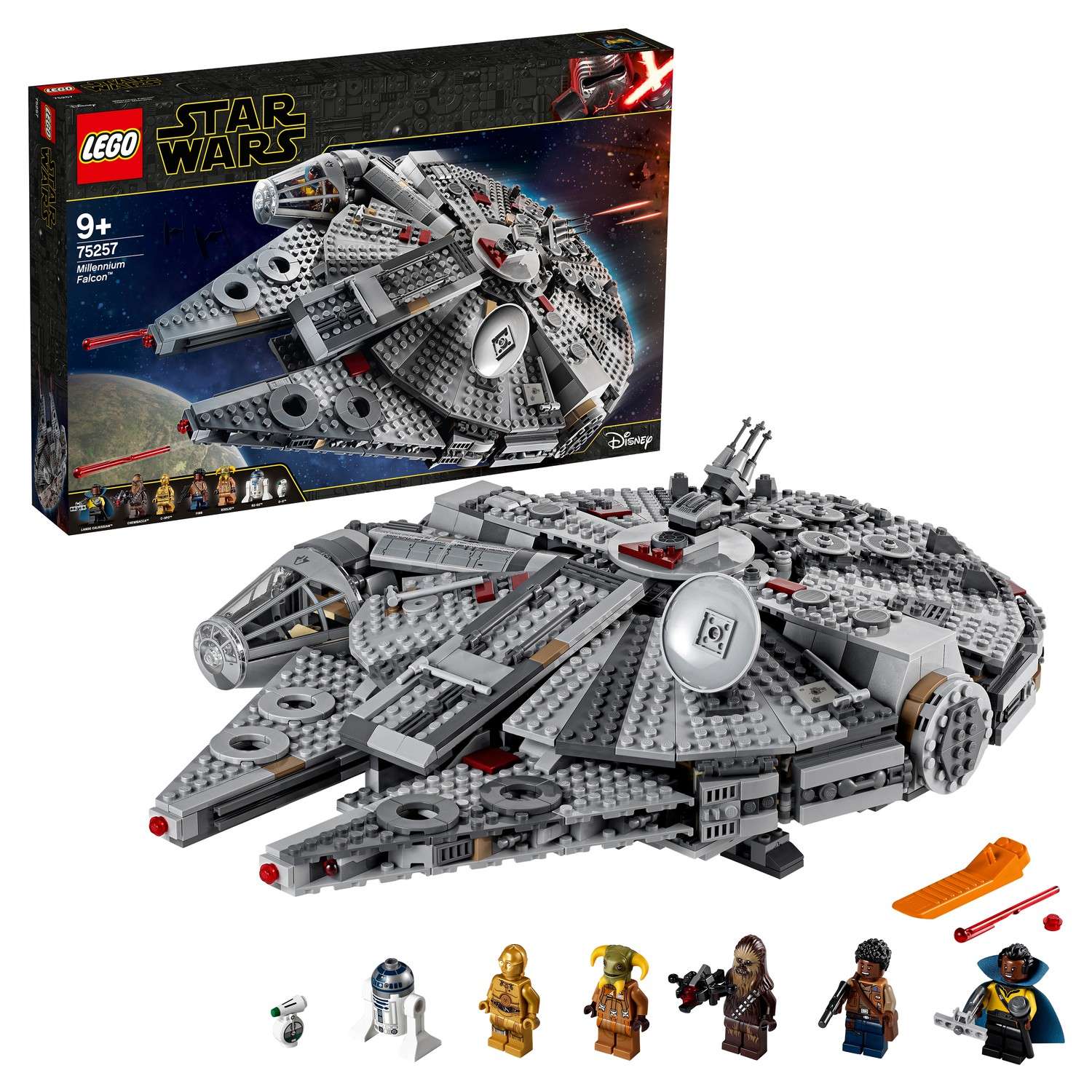 Конструктор LEGO Star Wars Episode IX Сокол Тысячелетия 75257 - фото 1