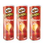 Картофельные чипсы Pringles Набор из 3 штук по 165 г Original