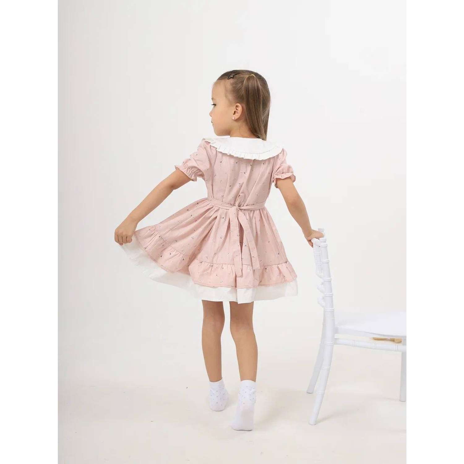 Платье BabyDreams ПД_1/розовое платье для девочки - фото 13