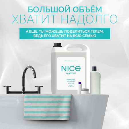 Гель для душа NICE by Septivit Arctic chill 5л